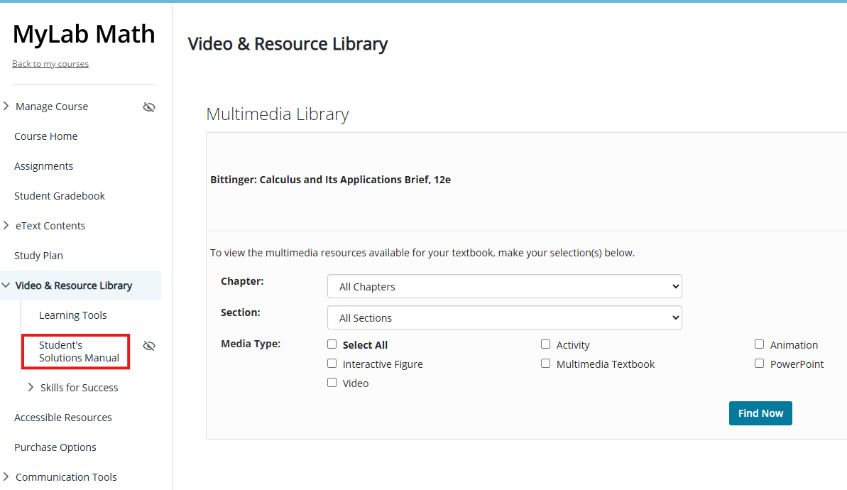 Student Solutions Manual 1